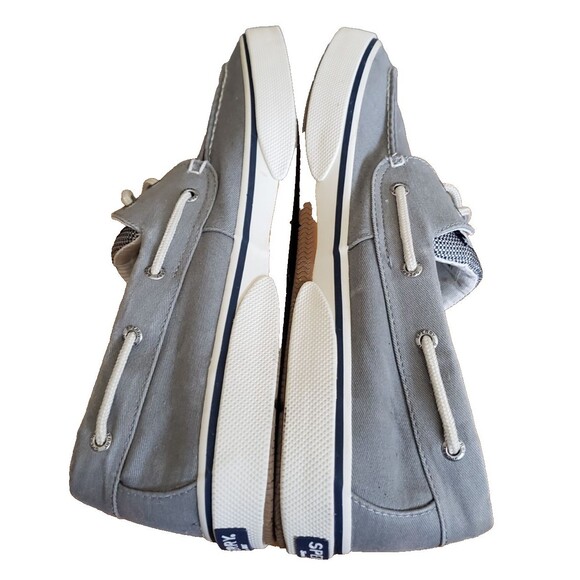 Sperry Halyard 2 Men\'s Boat shoes Casual Two Eye Lace Up Shoes Gray Size 13 NEW main image 5